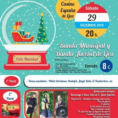 CARTEL concierto NAVIDAD EJEA